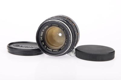 Lot 166 - Two Canon Rangefinder Lenses