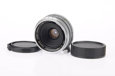 Lot 166 - Two Canon Rangefinder Lenses