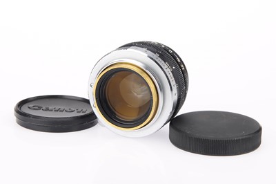 Lot 166 - Two Canon Rangefinder Lenses