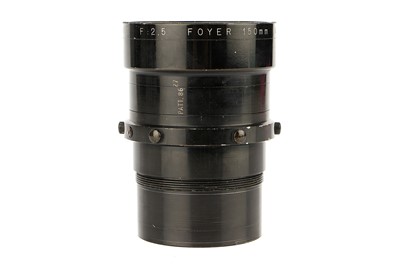 Lot 388 - A Kinoptik Foyer Apochromat f/2.5 150mm Lens