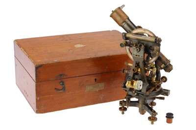 Lot 51 - A Victorian 6" Micrometer Theodolite, By Troughton & Simms, London