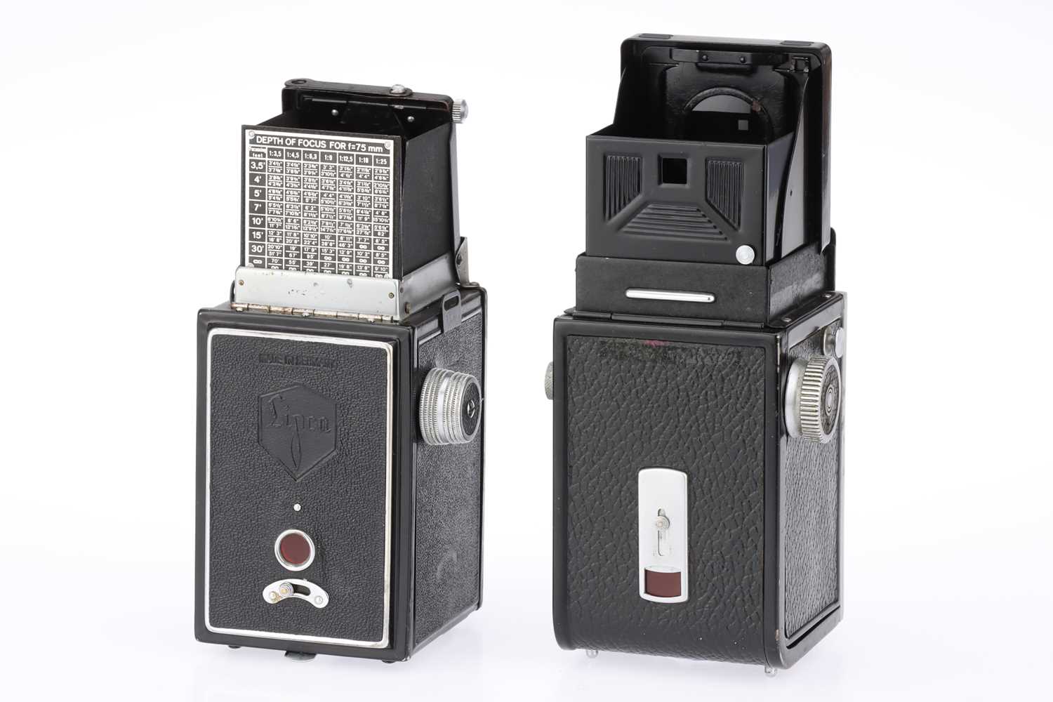 Lot 224 Two Medium Format TLR Cameras