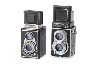 Lot 224 - Two Medium Format TLR Cameras