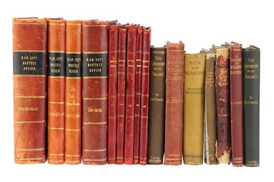 Lot 136 - A Large collection of Books From The Weights & Measures Department
