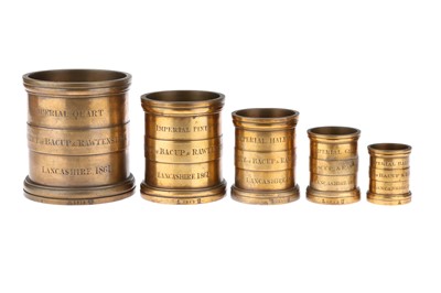 Lot 113 - An Imperial Standard Set of 5 Capacity Measures