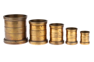 Lot 113 - An Imperial Standard Set of 5 Capacity Measures