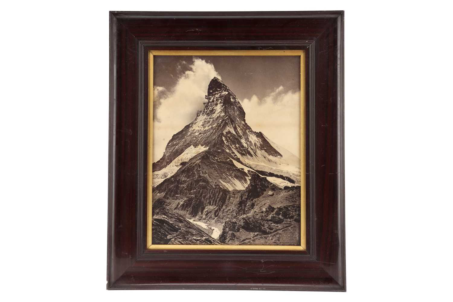Lot 46 - mountaineering - Early image of the Matterhorn, 1909