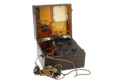 Lot 290 - A WWI Marconi Trench CW Receiver
