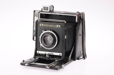 Lot 247 - A Graflex Anniversary Speed Graphic Large Format Press Camera