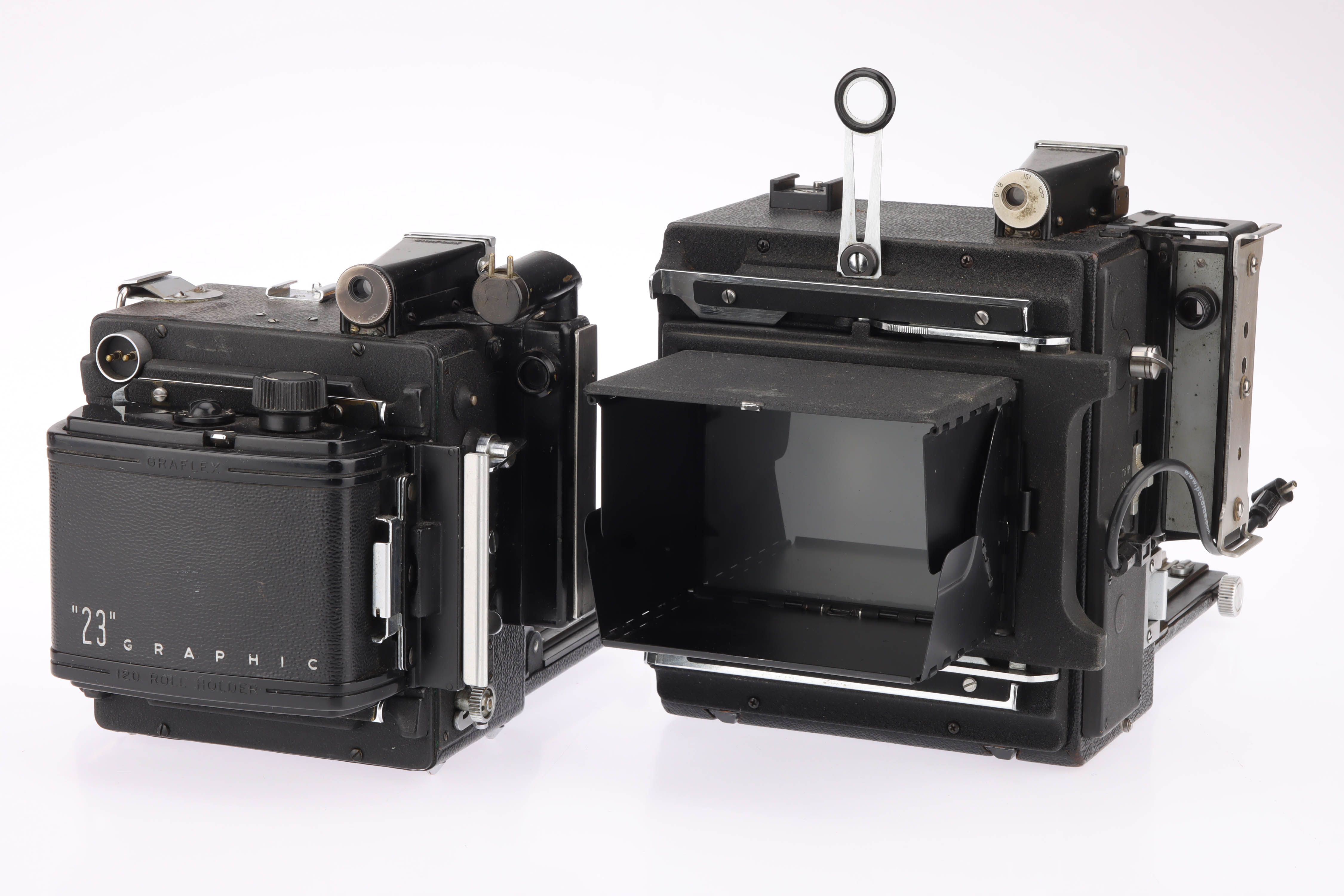Lot 215 - Two Graflex Speed Graphic Medium Format