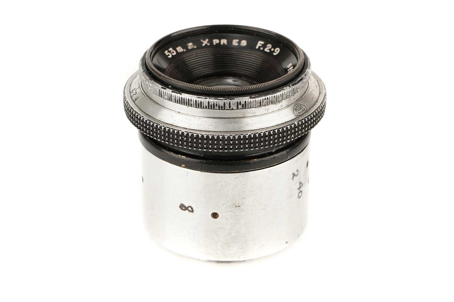 Lot 398 - A Ross Xpres f/2.9 53mm Lens