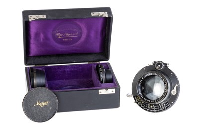 Lot 493 - A Hugo Meyer Gorlitz Plasmat Satz Ser.5.5 18 x 24cm Lens