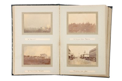 Lot 281 - A Photographic Travel Album of New Zealand & Fiji, 1898