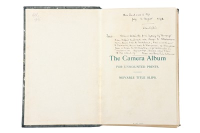 Lot 281 - A Photographic Travel Album of New Zealand & Fiji, 1898