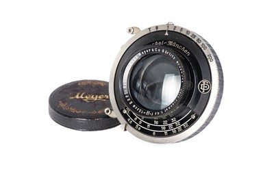 Lot 305 - A Hugo Meyer Gorlitz Satz Plasmat f/4.5 32/22 15.3cm Lens