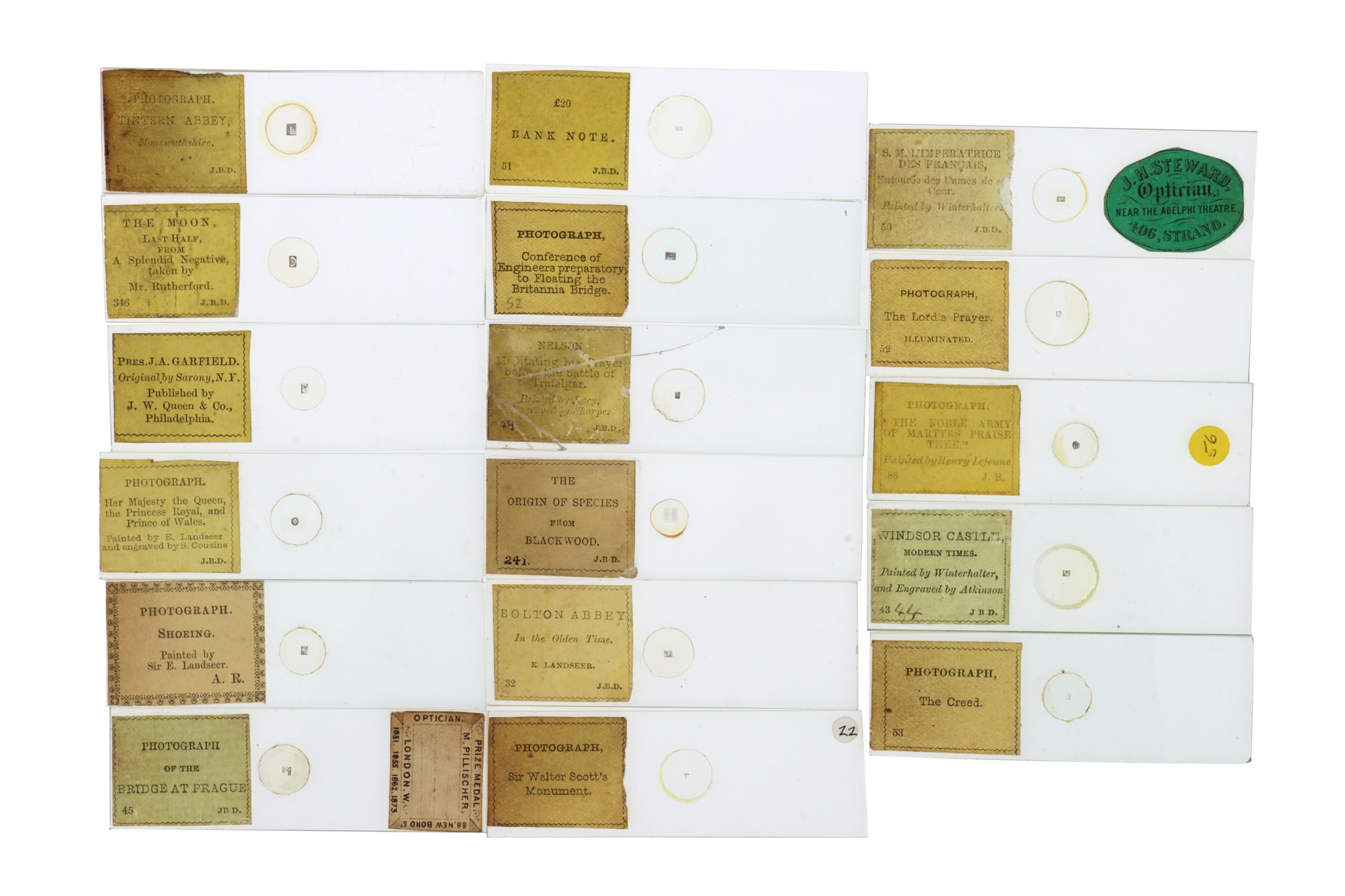 Lot 27 - A Good Collection of Microscope