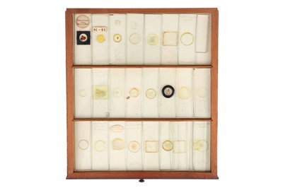 Lot 23 - A Good Victorian Microscope Slide Cabinet