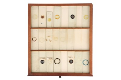 Lot 23 - A Good Victorian Microscope Slide Cabinet
