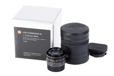 Lot 38 - A Leitz Summicron-M ASPH. f/2 35mm Lens