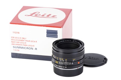 Lot 56 - A Leitz Summicron-R f/2 50mm Lens