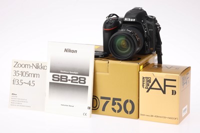 Lot 217 - A Nikon D750 Digital SLR Camera