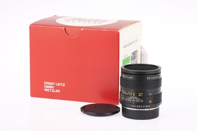 Lot 18 - A Leitz Macro-Elmarit-R f/2.8 60mm Lens