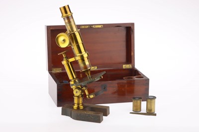 Lot 427 - A French Hartnack Microscope