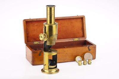 Lot 428 - A Drum Microscope By Steward