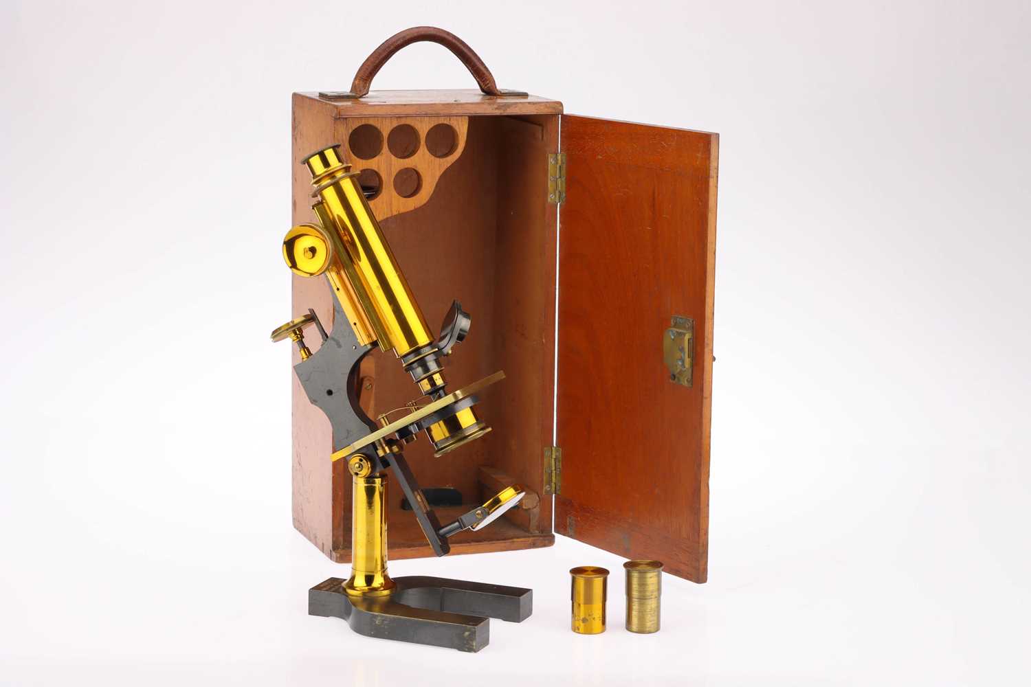 Lot 430 - Watson Edinburgh Microscope,