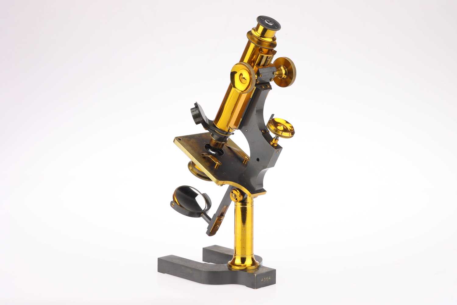 Lot 430 - Watson Edinburgh Microscope,