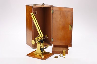 Lot 431 - A Ross-Pattern Baker Microscope