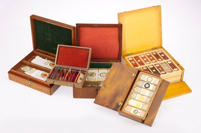 Lot 435 - A Good Collection of Microscope Slides