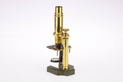 Lot 422 - A French Microscope By Verick