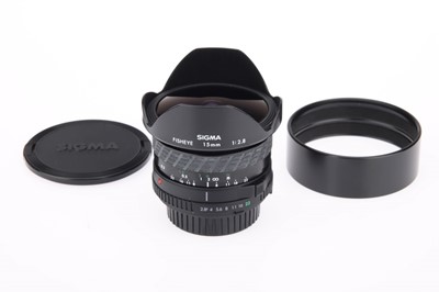 Lot 138 - A Sigma Fisheye f/2.8 15mm Lens