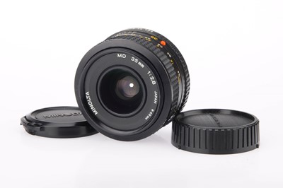 Lot 140 - Two Minolta MD Camera Lenses
