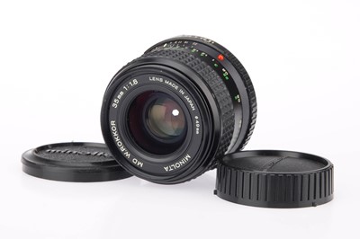 Lot 141 - Two Minolta MD Camera Lenses