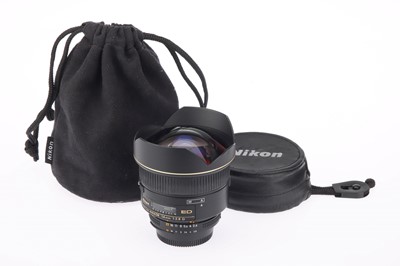 Lot 84 - A Nikon AF Nikkor D f/2.8 14mm Lens