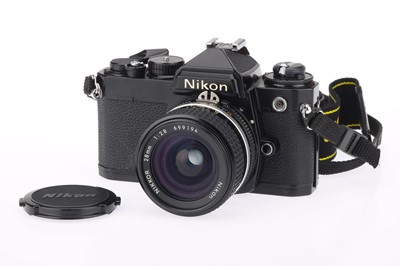 Lot 86 - A Nikon FE SLR Camera