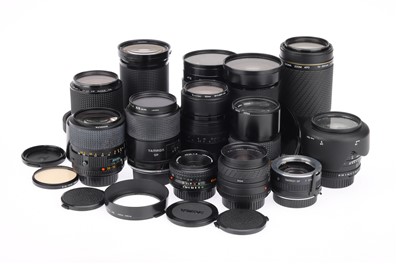 Lot 133 - A Selection of Minolta MD Mount Lenses