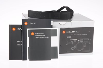 Lot 60 - An Empty Leica M7 Box