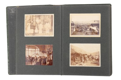 Lot 497 - A Photographic Travel Album of Pompeii & Sri Lanka, 1898