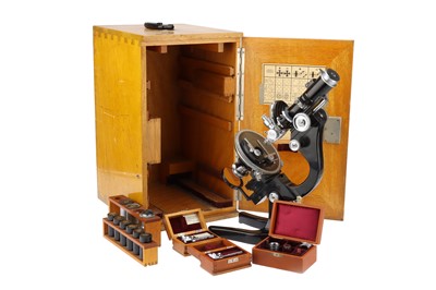Lot 4 - An Important Leitz AM Petrological Microscope From the Geological Survey, With Provenance