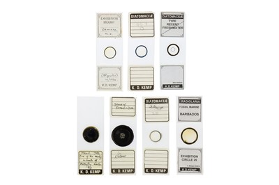 Lot 19 - Collection of Klaus Kemp Microscope Slides