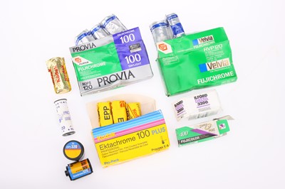 Lot 348 - Expired Unused 120 and 35mm Photographic Film