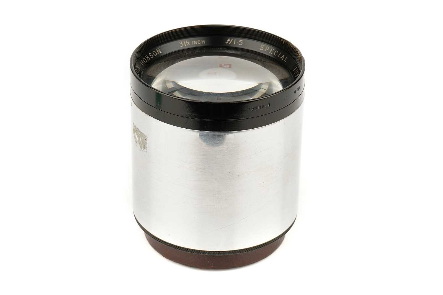 Lot 413 - A Taylor Hobson Special f/1.5 3½" Projection Lens