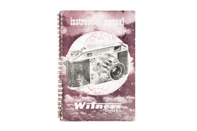 Lot 99 - An Ilford Witness Rangefinder Camera Instruction Booklet