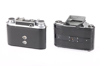 Lot 232 - Two British 6 x 6cm Medium Format Cameras