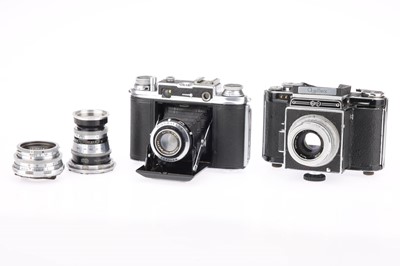 Lot 232 - Two British 6 x 6cm Medium Format Cameras