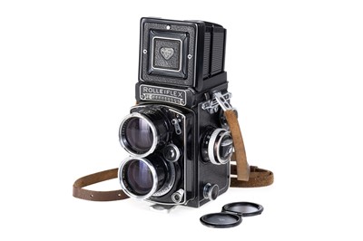 Lot 192 - A Rollei Tele-Rolleiflex K7S Medium Format TLR Camera