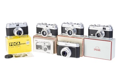 Lot 95 - A Selection of O.P.L. Foca 35mm Cameras
